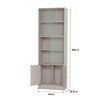 ECO Display Cabinet with Glass Door - JIJI.SG