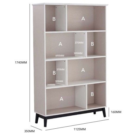 LOWELL Bookcase