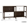 HOLSTEN Bookcase Cabinet - JIJI.SG