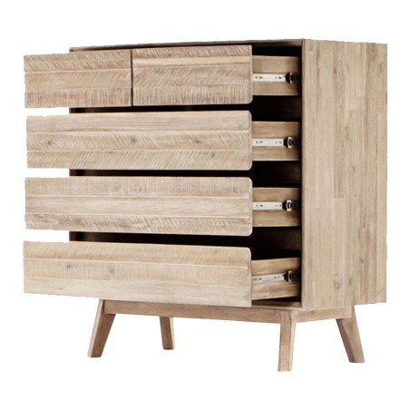 MADRID Chest of 5 Drawers, acacia MADRID Chest of 5 Drawers, acacia