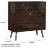 SILVAN Chest of 5 Drawers - JIJI.SG