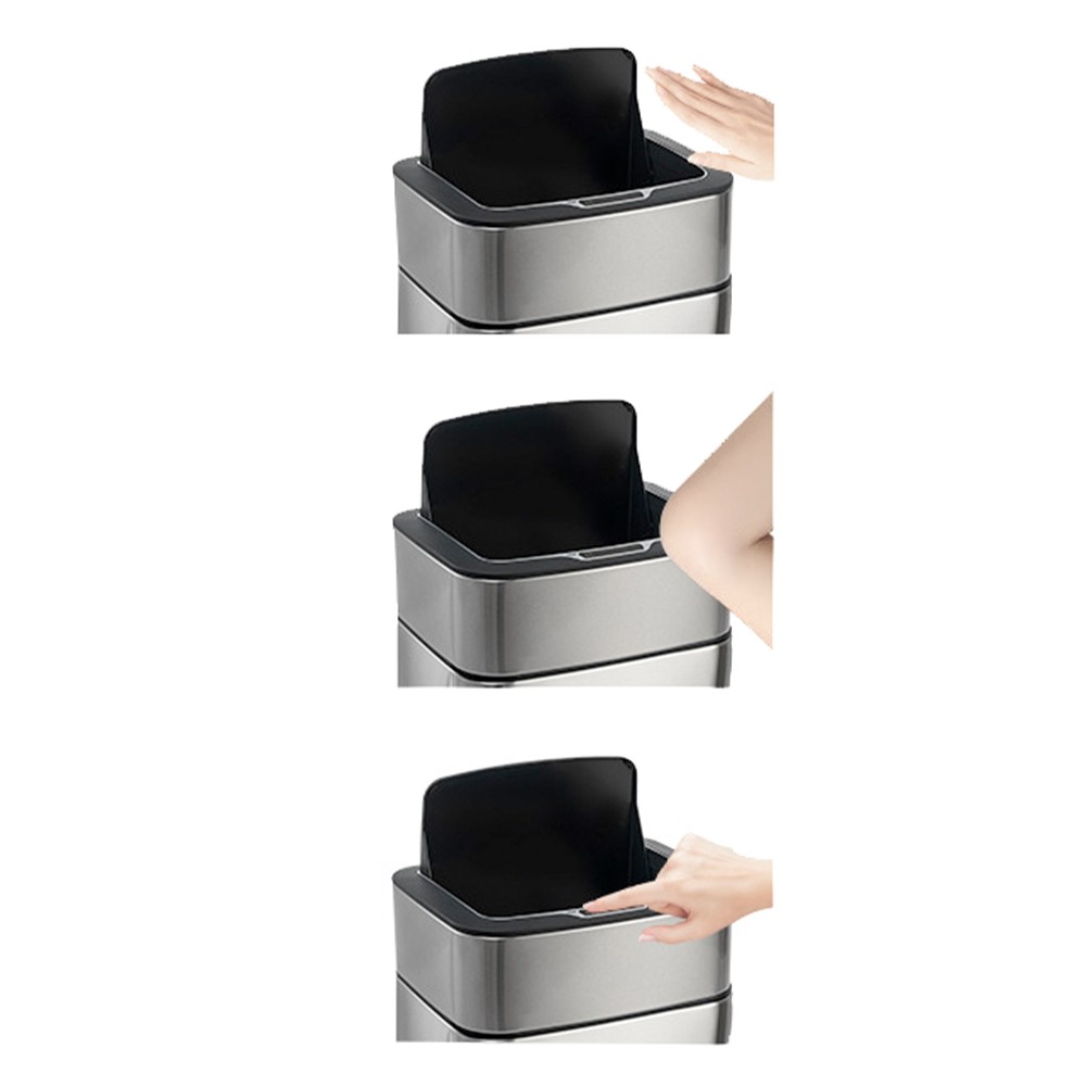 TIGENT Smart Sensor Steel Bin - JIJI.SG