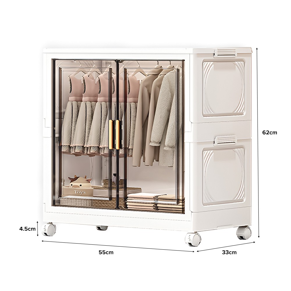 REAVE Foldable Wardrobe Cabinet - JIJI.SG