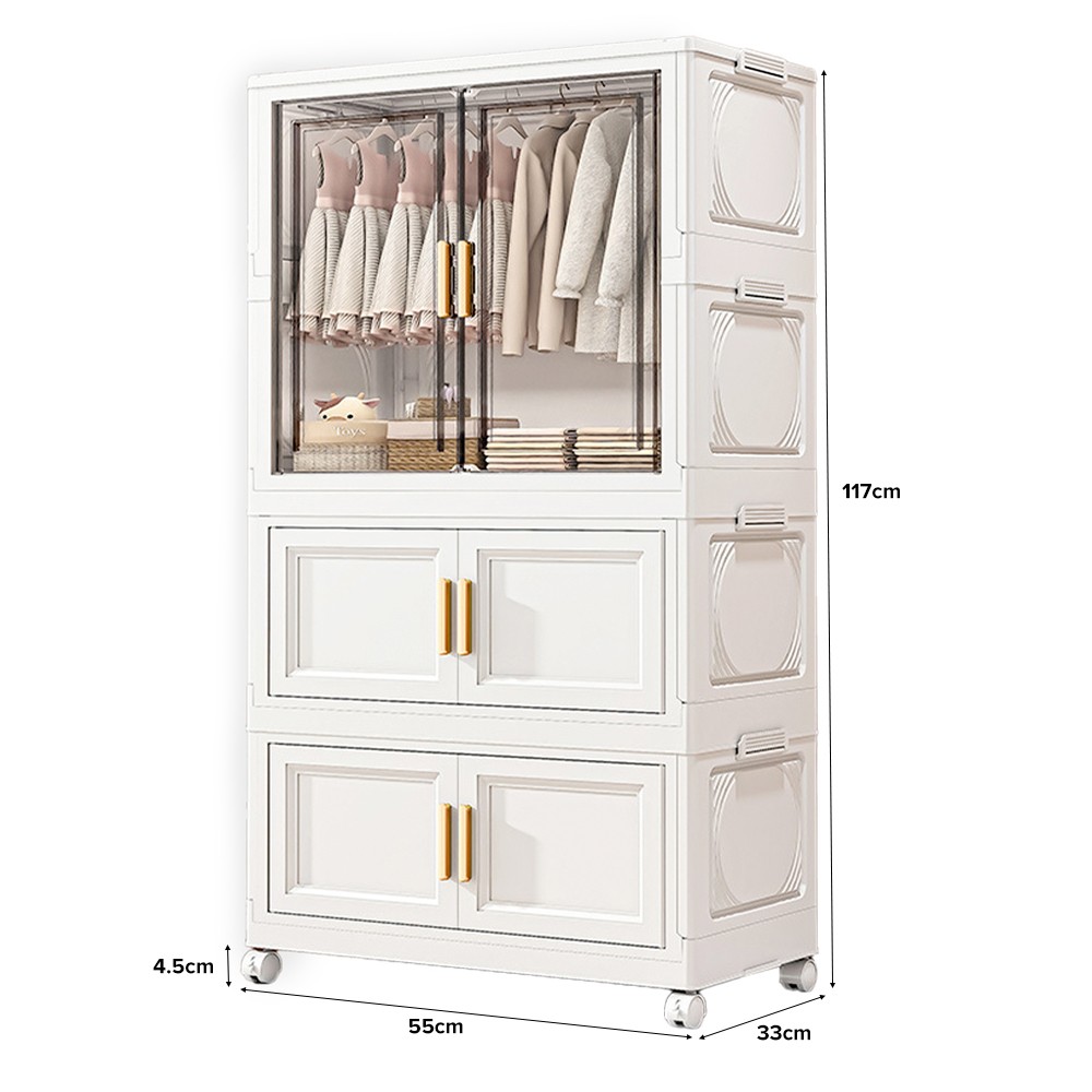 REAVE Foldable Wardrobe Cabinet - JIJI.SG