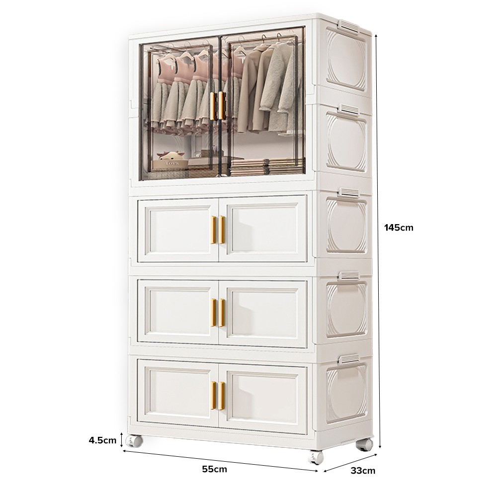 REAVE Foldable Wardrobe Cabinet - JIJI.SG
