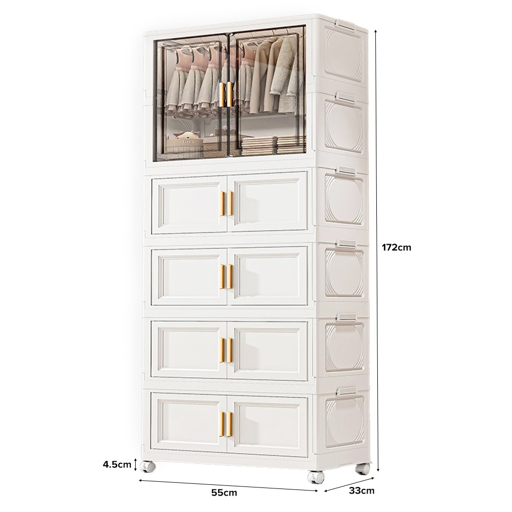 REAVE Foldable Wardrobe Cabinet - JIJI.SG