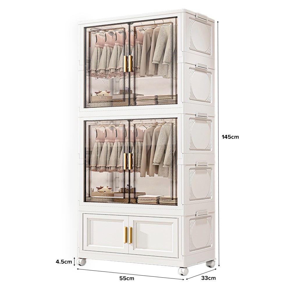 REAVE Foldable Wardrobe Cabinet - JIJI.SG