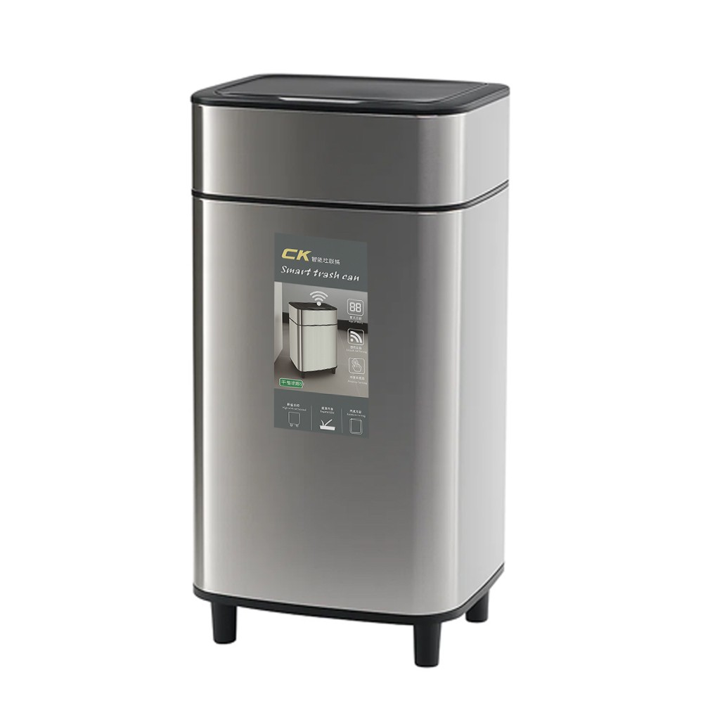 TIGENT Smart Sensor Steel Bin - JIJI.SG