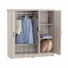DUBLIN Low Wardrobe with 3 Doors - JIJI.SG