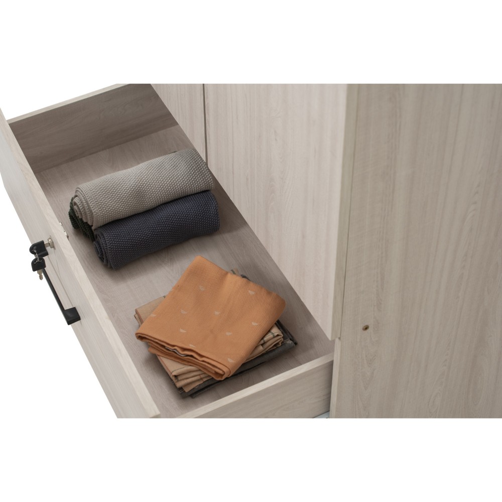 DUBLIN Wardrobe with 2 Doors and Drawers - JIJI.SG