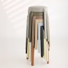 NATTA Cushioned Stool, Stackable - JIJI.SG