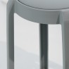 NATTA Cushioned Stool, Stackable - JIJI.SG