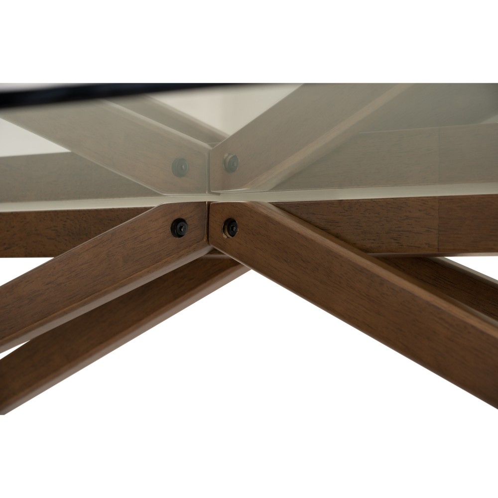 KOEAN Dining Table, Tempered glass - JIJI.SG