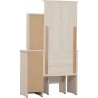 DUBLIN Dressing Table With Stool - JIJI.SG