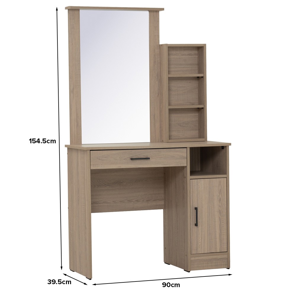 DUBLIN Dressing Table With Stool - JIJI.SG