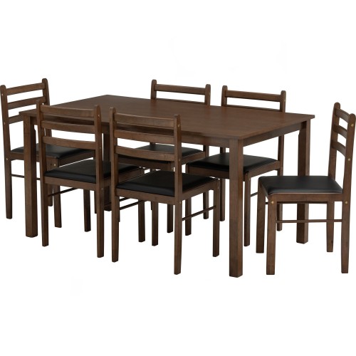 WALD Dining Table and 6 Chairs - JIJI.SG
