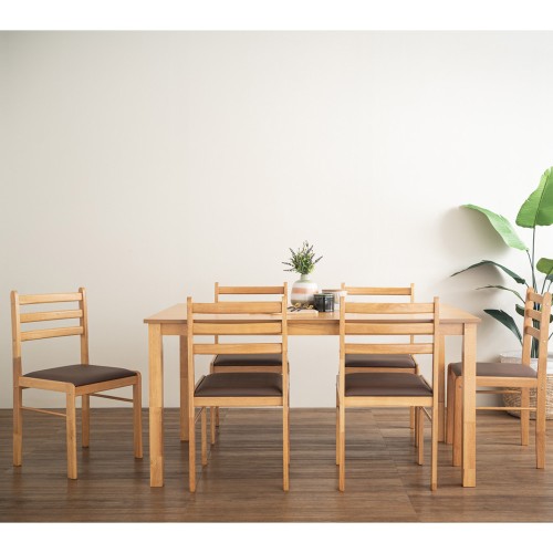 WALD Dining Table and 6 Chairs