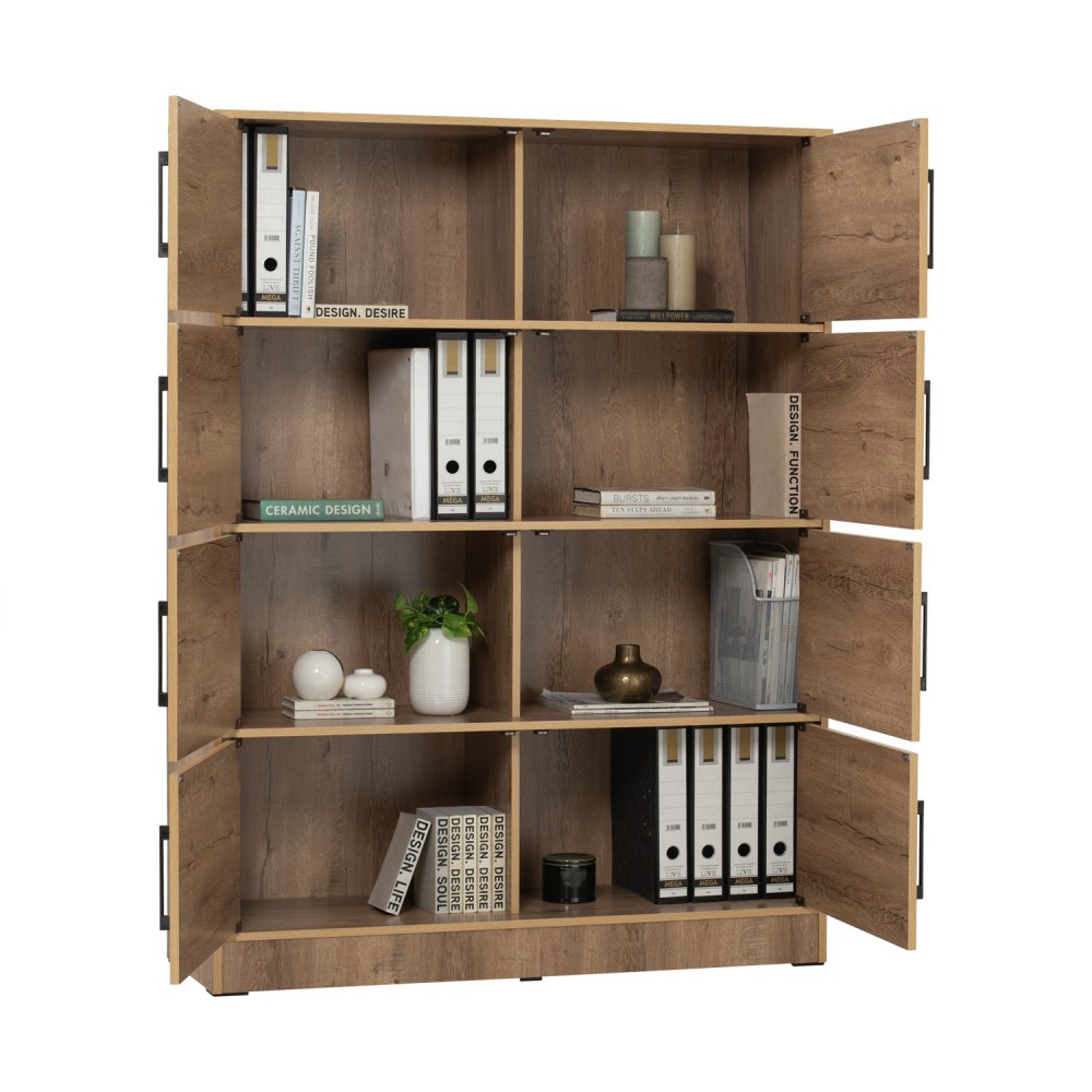 RENTON Cabinet Bookcase with doors - JIJI.SG