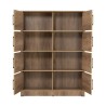 RENTON Cabinet Bookcase with doors - JIJI.SG