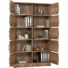 RENTON Cabinet Bookcase with doors - JIJI.SG