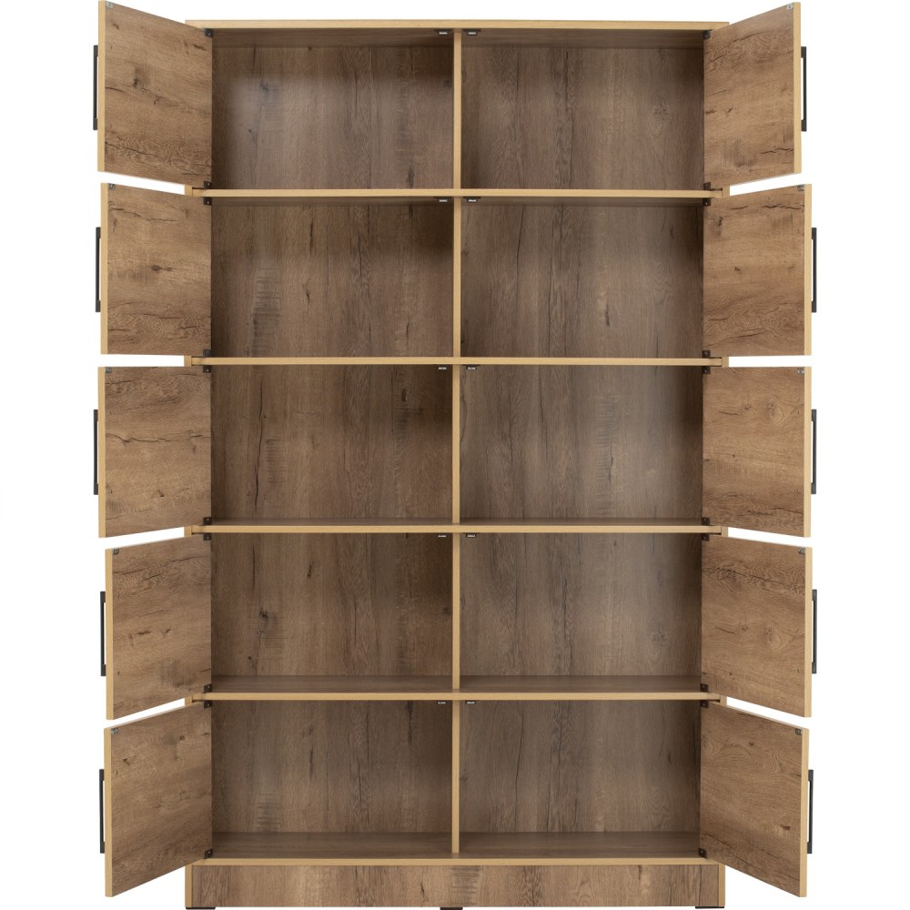 RENTON Cabinet Bookcase with doors - JIJI.SG