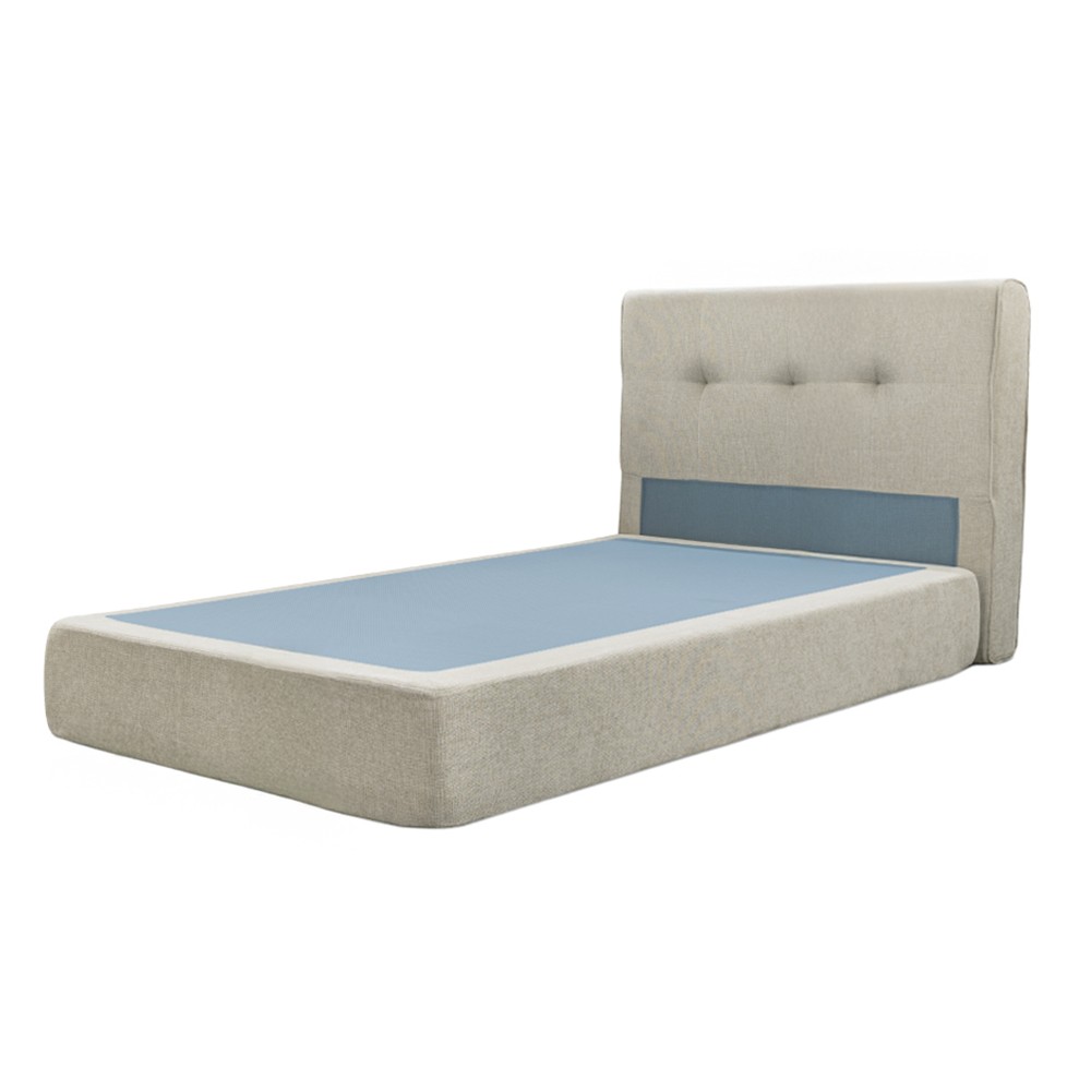LEONIE Foam Platform Bedframe with Headboard - JIJI.SG