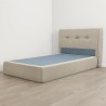 LEONIE Foam Platform Bedframe with Headboard - JIJI.SG