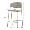 KERY Bar Stool with Backrest KERY Bar Stool with Backrest