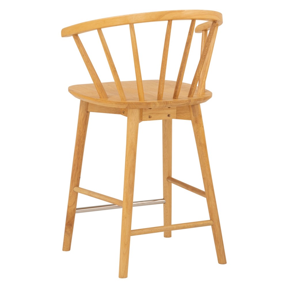 CALEY Bar Stool with Backrest - JIJI.SG