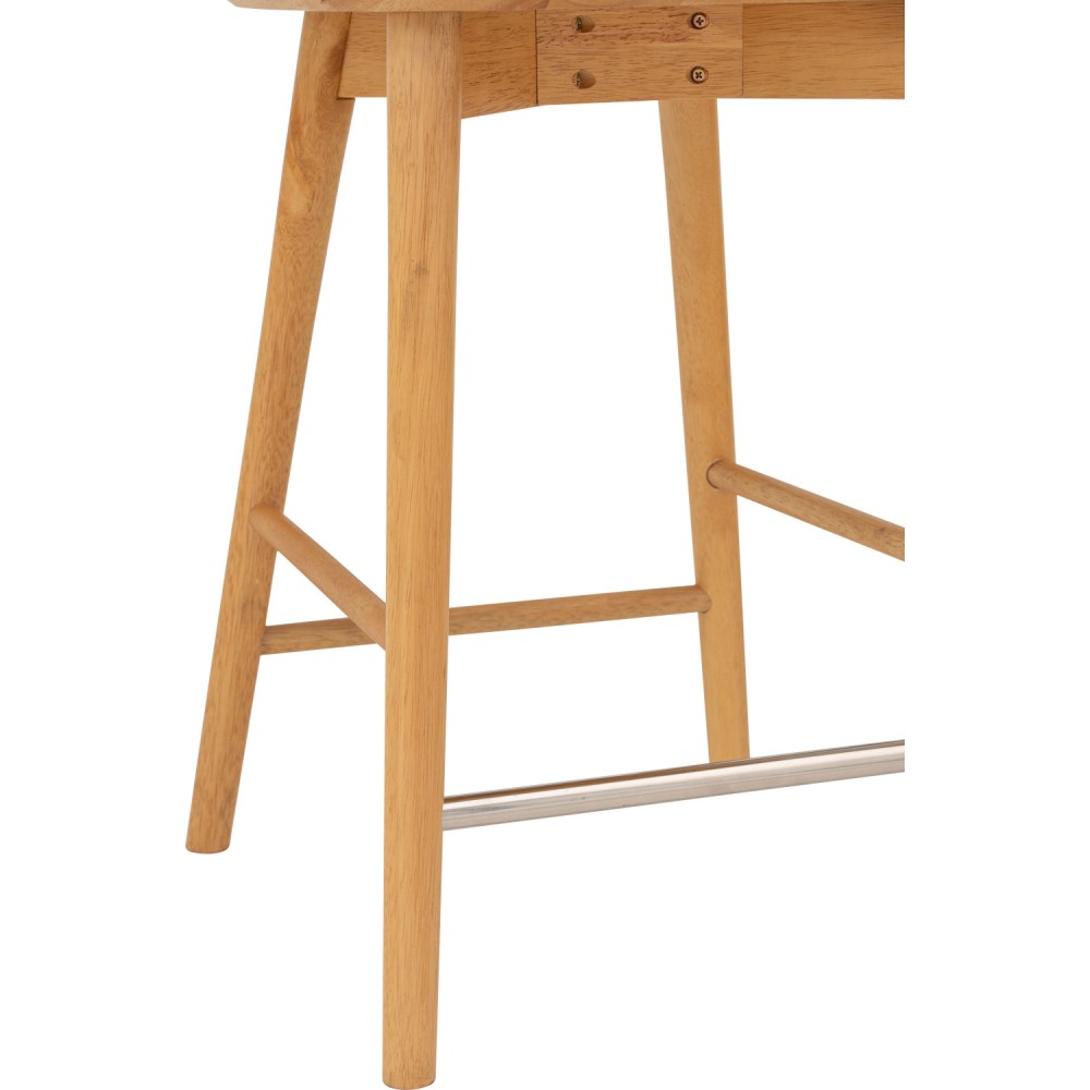 CALEY Bar Stool with Backrest - JIJI.SG