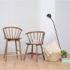 CALEY Bar Stool with Backrest - JIJI.SG