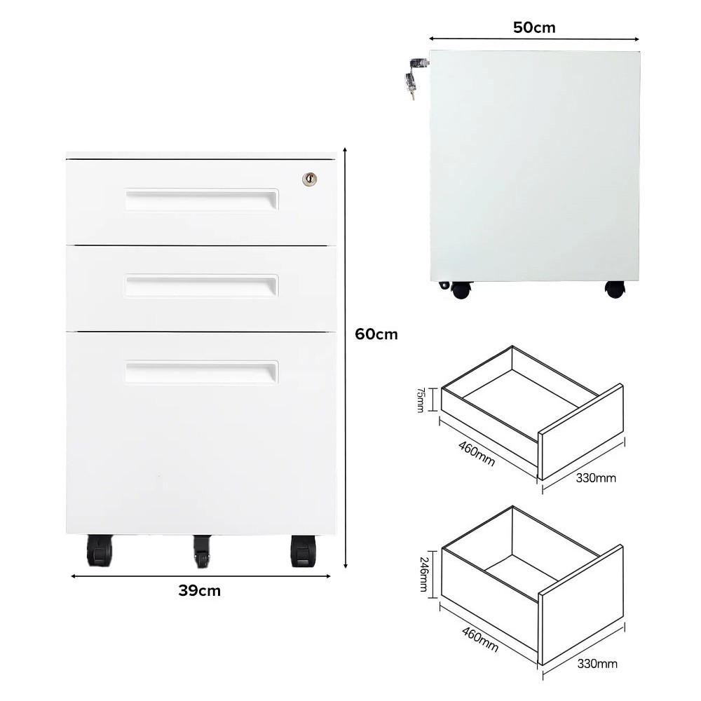 CLOVIS Mobile Pedestal - JIJI.SG