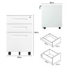 CLOVIS Mobile Pedestal - JIJI.SG