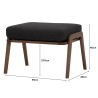 ADAM Ottoman Stool - JIJI.SG