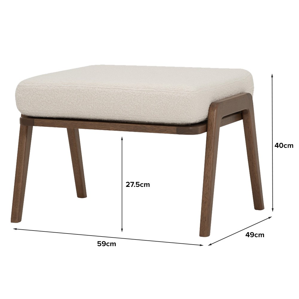 ADAM Ottoman Stool - JIJI.SG
