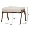 ADAM Ottoman Stool - JIJI.SG
