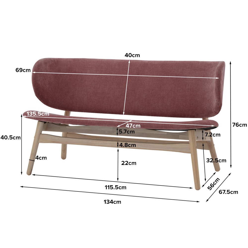 POLAR 2 Seater Lounge Chair - JIJI.SG