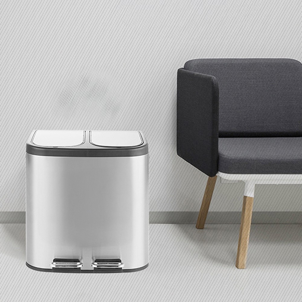 KANT Dual Compartment Recycle Bin - JIJI.SG