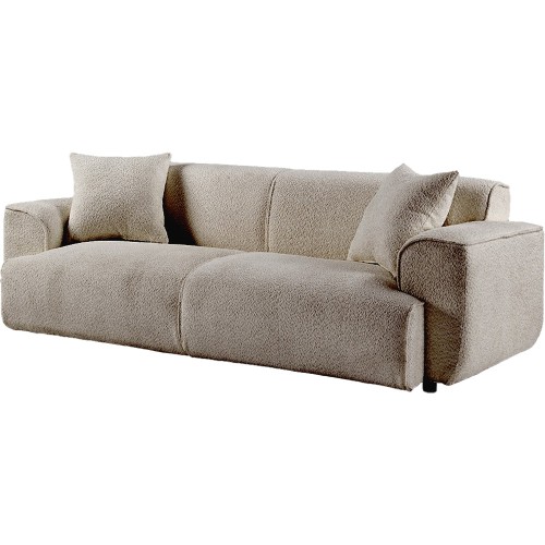 ELOUAN 3 Seater Sofa, Bouclé Fabric - JIJI.SG