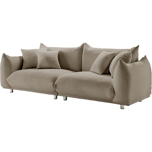 LOUISA 3 Seater Sofa, Bouclé Fabric - JIJI.SG