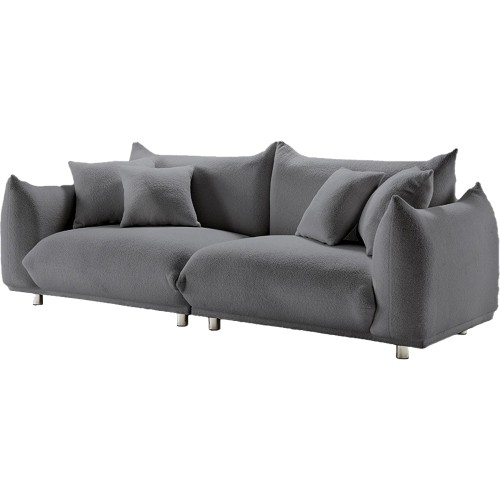 LOUISA 3 Seater Sofa, Bouclé Fabric - JIJI.SG