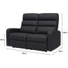 STANFORD 2 Seater Recliner Sofa - JIJI.SG