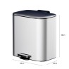 MANSH Soft Closing Steel Waste Bin - JIJI.SG