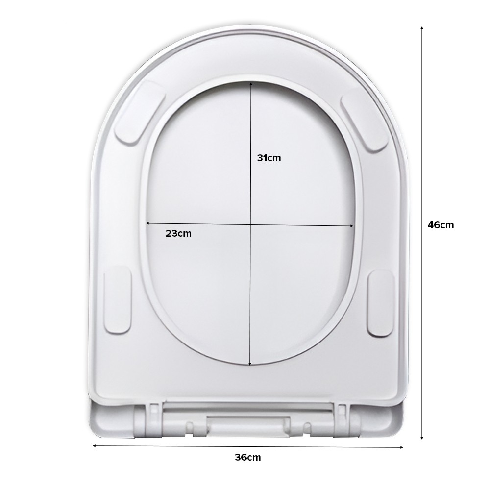 TAARUSH Soft Close Toilet Seat Cover - JIJI.SG