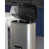 MANSH Soft Closing Steel Waste Bin - JIJI.SG