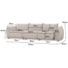 CLEO 3 Seater Sofa - JIJI.SG