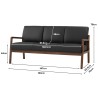 MENDO 3 Seater Sofa - JIJI.SG