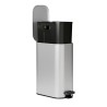 LEVON Soft Closing Waste Steel Slim Bin - JIJI.SG