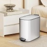 LEVON Soft Closing Waste Steel Slim Bin - JIJI.SG