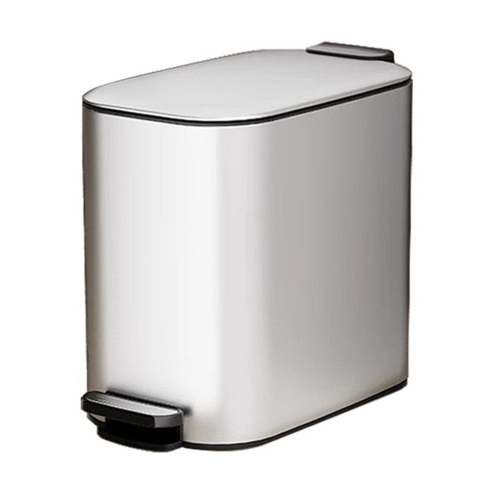 LEVON Soft Closing Waste Steel Slim Bin - JIJI.SG